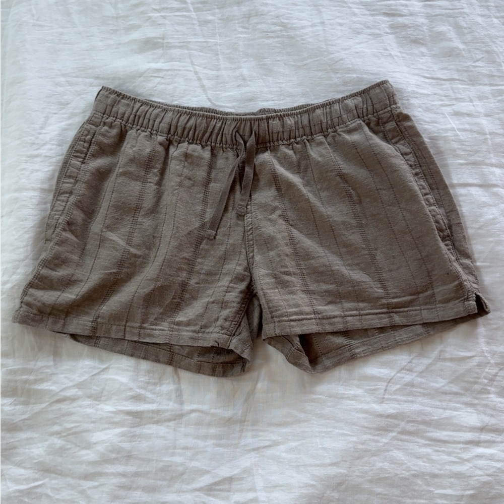 Patagonia Tan Cargo Shorts Relaxed Fit - Organic Cotton & Hemp